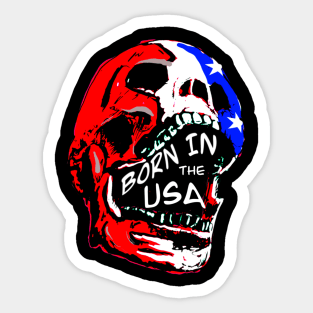 BORN IN THE USA Sticker